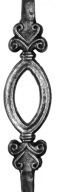 KOVANÁ BALUSTRADOVÁ VRÁTKA 14x14mm
