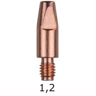 MIG MAG KONCOVKA PRÚDU M6 dĺžka 28mm 1,2mm 1ks