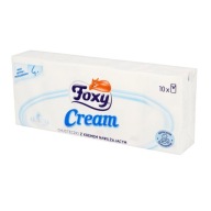 Krémové vreckovky Foxy 10 balení.
