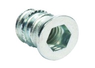 10x Drevená skrutkovacia objímka M6x13 mm