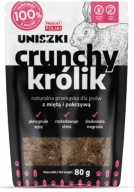 DOG TREAT CRUNCHY RABBIT s mätou a žihľavou 80g UNISZKI