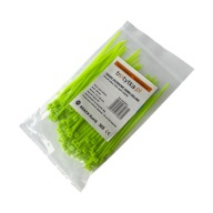 Sťahovacie pásky Sťahovacie pásky - 100ks UV 2,5 x 100 mm, svetlozelená