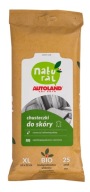 NATURAL - Kožené obrúsky - 25 ks AUTOLAND BIODEGRADABLE ČISTENIE