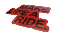 NÁLEPKA BMW MOTORRAD MAKE LIFE A RIDE 7,5 x 5,1 cm