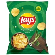 Lay's zelené cibuľové lupienky 250g