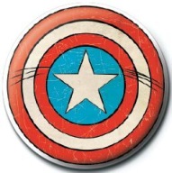 Špendlíky na batoh Špendlík Captain America