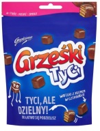 GRZEŚKI TYCI ČOKOLÁDOVÉ oblátky. DEZERT 120g