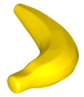 LEGO BANANA YELLOW Č. 33085 - 1ks.