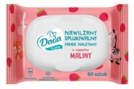 Dada Kids Moisturized toaletný papier s vôňou Malina 60 ks.