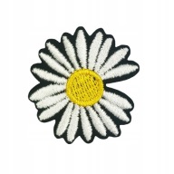 TERMO nášivka Nažehľovacia výšivka Daisy Flower