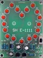 LED srdce - svetelný efekt
