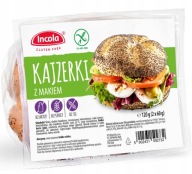 Incola Kajzerka rožok s makom 2 x 60 g