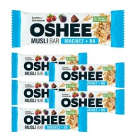 OSHEE Müsli tyčinka slivkovo-brusnicová 40g x 6ks