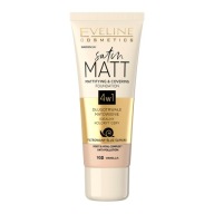 Eveline Satin Matt Foundation 102 Vanilka 30 ml