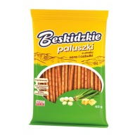 Slané syrové a cibuľové tyčinky 60 g AKSAM
