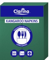 KANGAROO VRECKO NA PRÍBORY 50 KS ZELENÉ