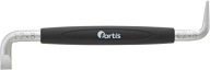 FORTIS Obojstranný uhlový plochý skrutkovač 8mm