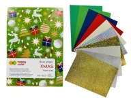 Papierová podložka Happy Color A5 XMAS efektový blok