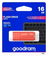 GOODRAM UME3 16 GB ŠTÝLOVÝ USB 3.0 PENDRIVE ORANŽOVÝ