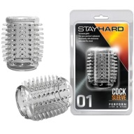 STAY HARD COCK SLEEVE 01 Prekrytie s cvokmi