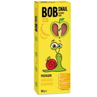 BOB SNAIL 30g slimák Jablko Banán lahodný snack