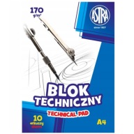 Technický blok Astra A4 170g do školy