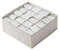 ORGANIZÁTOR NA SPODNÉ PRÁDLO PONOŽKY DO ŠATNÍKOVEJ ZÁSUVKY 20 priehradiek 32x32x12