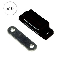 NÁBYTOKOVÝ MAGNETOVÝ MAGNETICKÝ ZÁMEK ČIERNA 10 KS