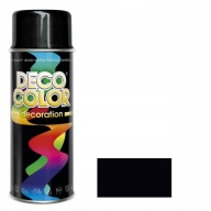 DECO COLOR lak 400ml čierny lesklý. RAL 9005