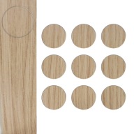 Nábytkové zátky Krycie otvory Farba Lindberg DUB Fi 20mm 9 ks