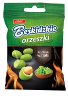 Beskid arašidy, príchuť wasabi, 70g Aksam