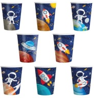 KOSMOS narodeninové poháre papierové 220ml 8ks + poplatok za SUP