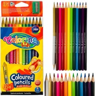 COLORINO farbičky TRIANGULAR SCHOOL, MÄKKÉ, 12 FARIEB Orezávatko