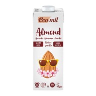 ECOMIL Mandľový nápoj s vanilkovou príchuťou, bez cukru