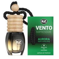 Prívesok na osviežovač vône do auta K2 VENTO Solo Impressive AURORA 8 ml
