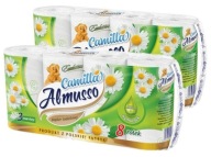 16 roliek toaletného papiera CHAMOMILE Camilla