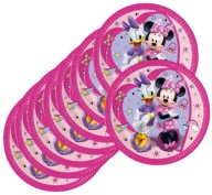 Minnie Mouse narodeninové taniere 23 cm 8 kusov