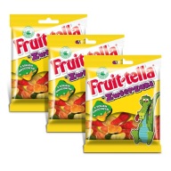 Fruittella želé zvieratká s penou a ovocnou šťavou 90g x3