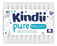 Cleanic Kindii Pure Cotton tyčinky 60 ks