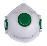 Filtračná polomaska ​​triedy P2 s ventilom FFP2 NR D