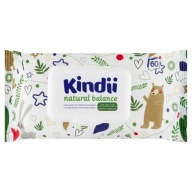 KINDII Natural Balance vlhčené obrúsky 60 ks.