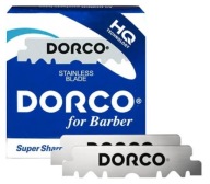 Žiletky, polovice, na žiletky DORCO, 100 kusov