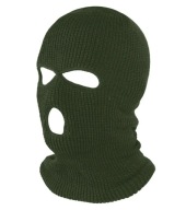 BALACLAVA Klobúk kukly, olivovo zelená