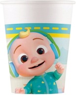 Papierové poháre Cocomelon k narodeninám detí