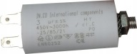 Štartovací kondenzátor 3uF 450V International