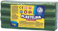 Plastelína 1kg Astra tmavozelená
