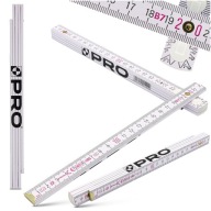 Drevený skladací merací uhlomer 1 meter