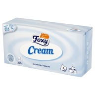 FOXY Cream Ultra jemné obrúsky 75 kusov