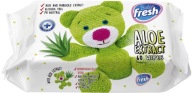 BABY FRESH Vlhčené obrúsky - Aloe - 60 ks.