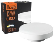 GX53 halogénová LED žiarovka 12W 1160lm neutrálna biela silná jasná účinná